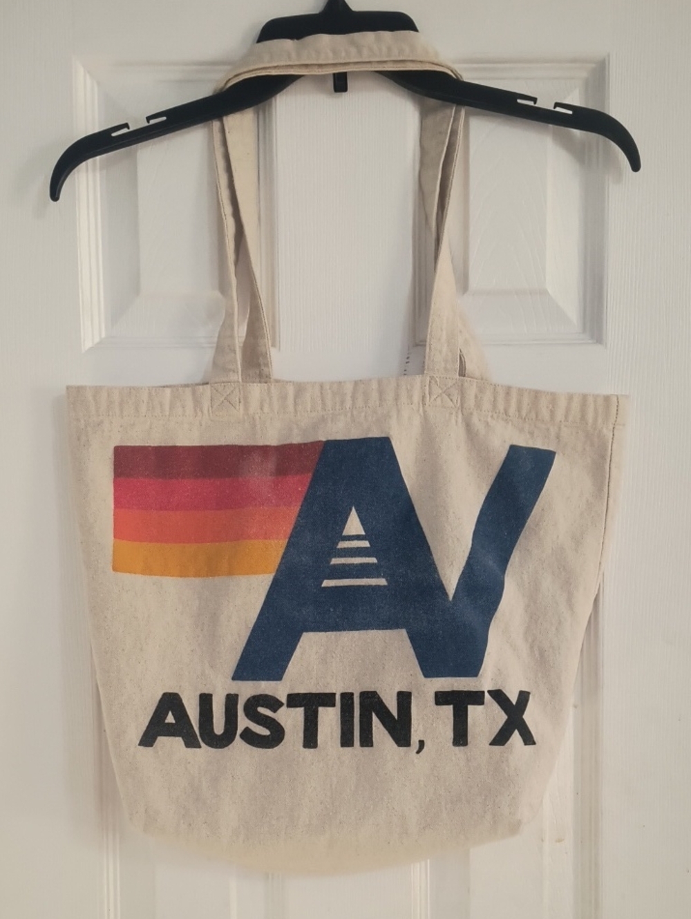 Aviator Nation Austin TX Canvas Tote Bag